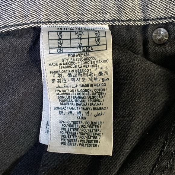 G by Guess Men’s Black/White Pants Size 32 Korbin Slim Fit - Picture 5 of 11